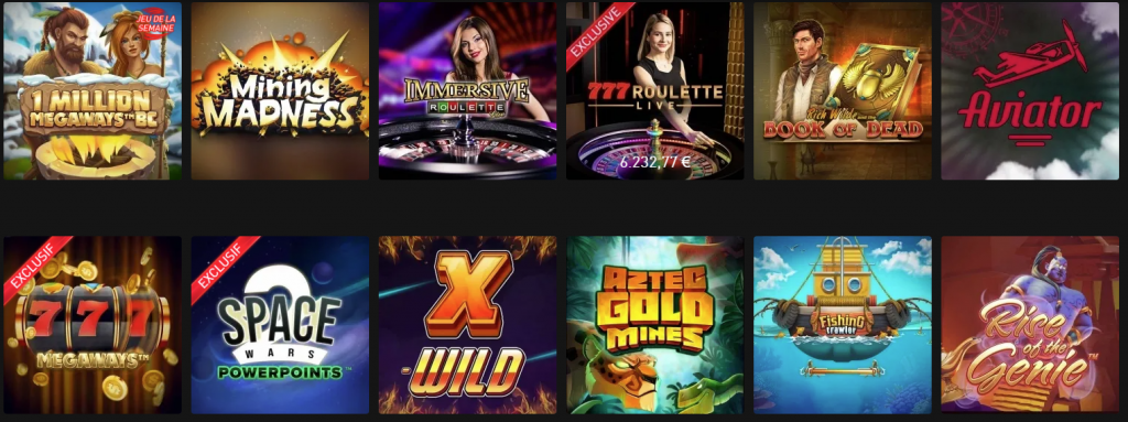 jeux casino777